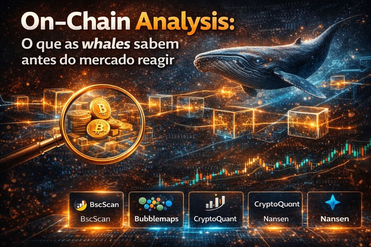 On-Chain Analysis: O que as whales sabem antes do mercado reagir